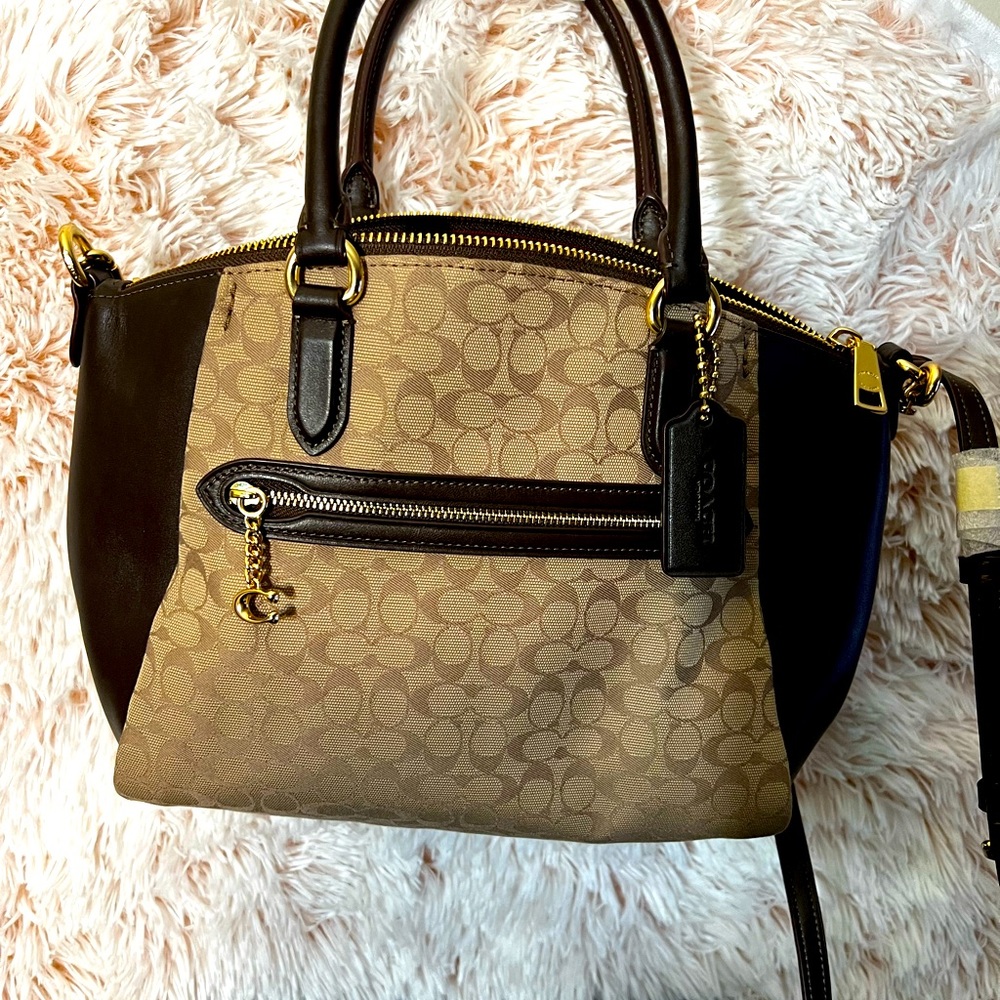 Brown Kacey Coach Satchel